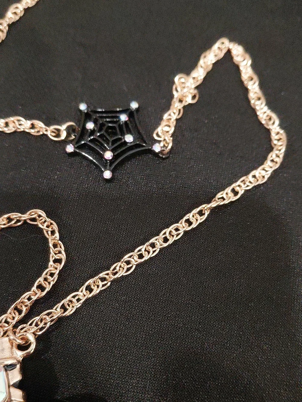 BETSEY JOHMSON Poison Locket Pendant Necklace
